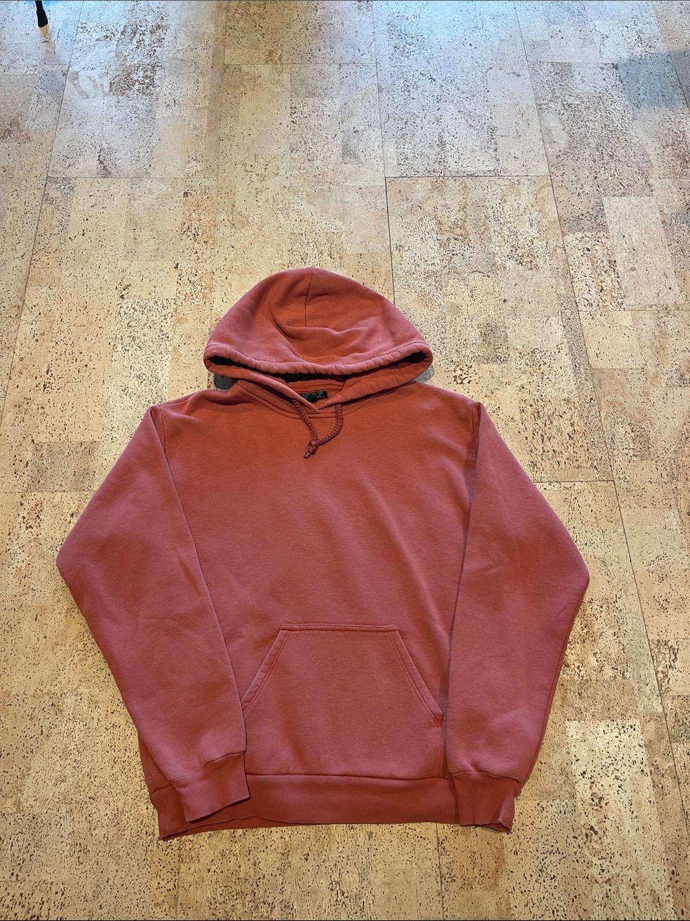 Topshop Hooded Pullover Sweatshirt